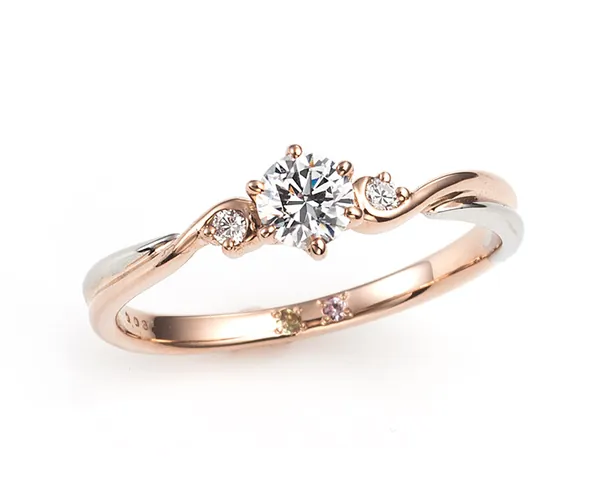 COFFRET COULEUR Coffret Destineの婚約指輪