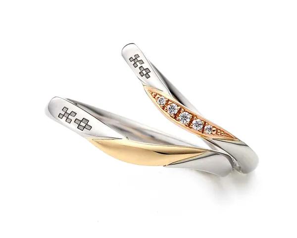 RYUKYU MOKUME カリユシ（結婚指輪）