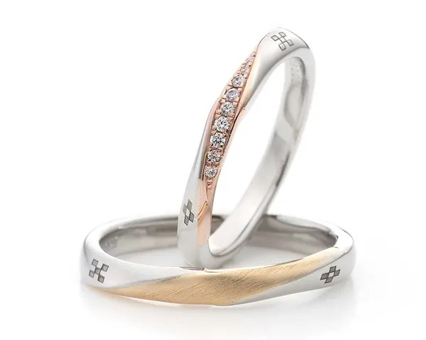 RYUKYU MOKUME ティーラ（結婚指輪）